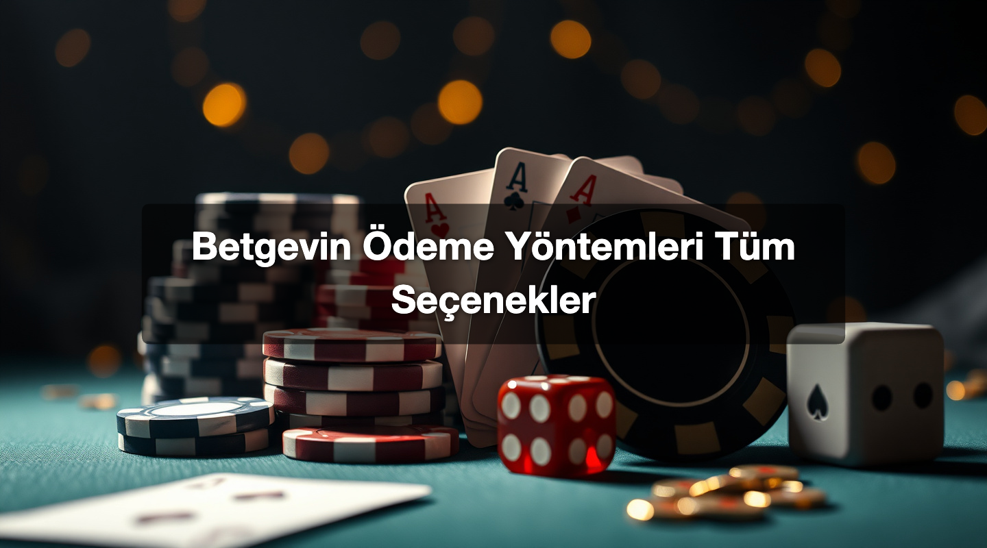 Betgevin Ödeme Yöntemleri Tüm Seçenekler